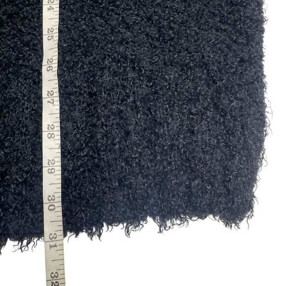 H&M Divided Black Boucle Teddy Bear High Neck Pullover - N0479 - Picture 5 of 7